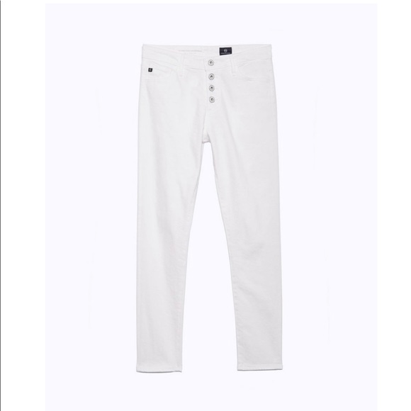 AG Adriano Goldschmied - The Farrah Skinny Ankle Button Up High Rise - Size 25 - Picture 11 of 14